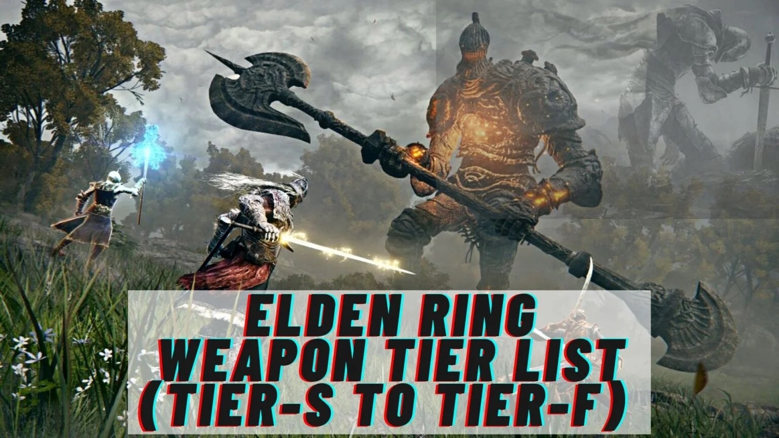 أفضل الأسلحة في لعبة Elden Ring