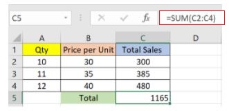 دوال ومعادلات برنامج Excel