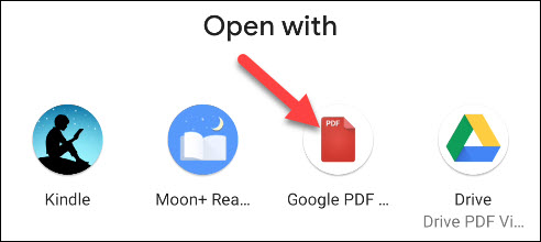 قراءة ملف PDF على نظام Android